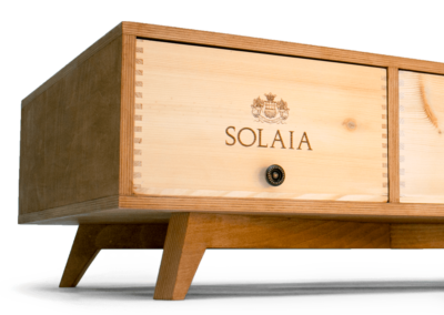 Weinkisten-Möbel Sideboard, Rotweinkiste Solaia TOSCANA IGT